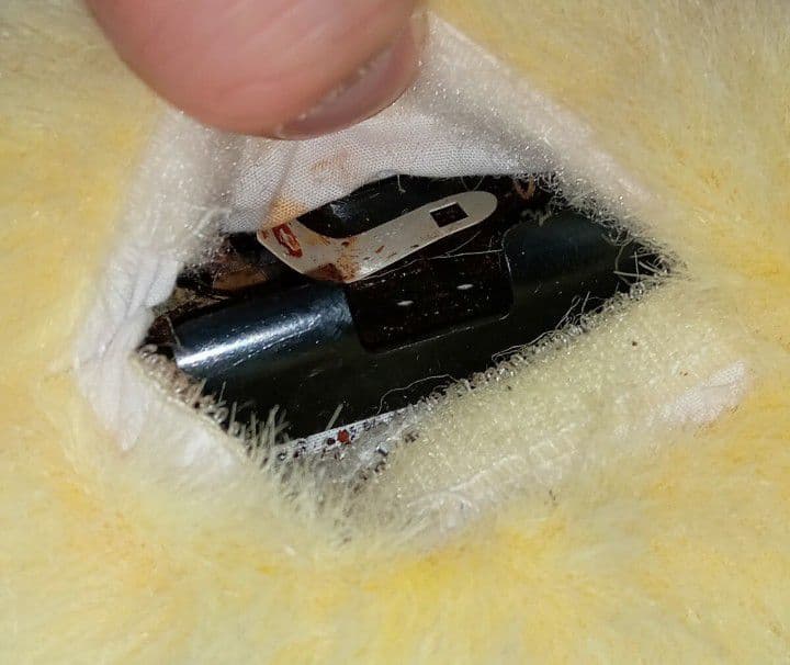 【未使用品】キッズバギー キリン ぬいぐるみ たのしい音入り乗用シリーズ 音なし