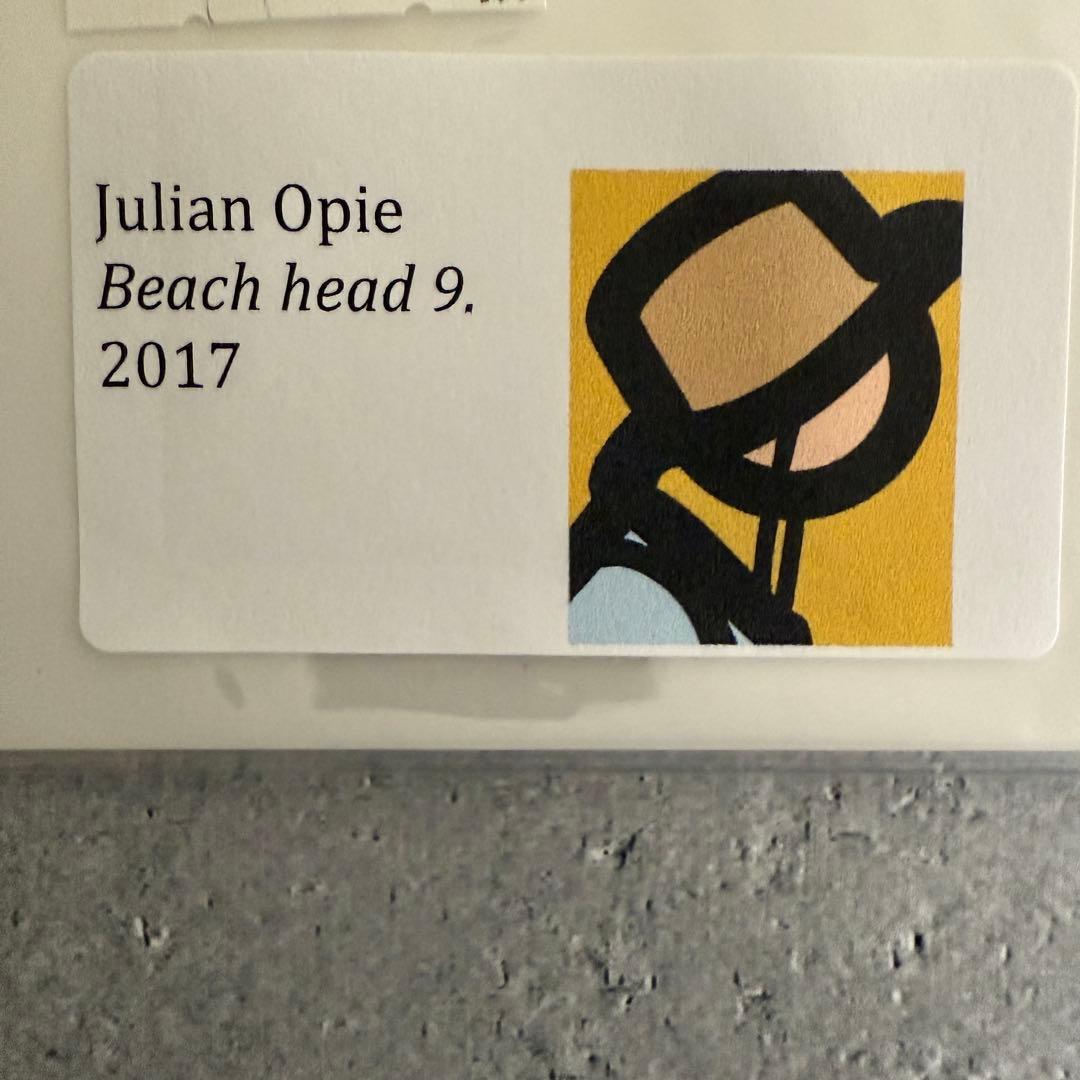 Julian Opie Beach head 8・9 ジュリアンオピー