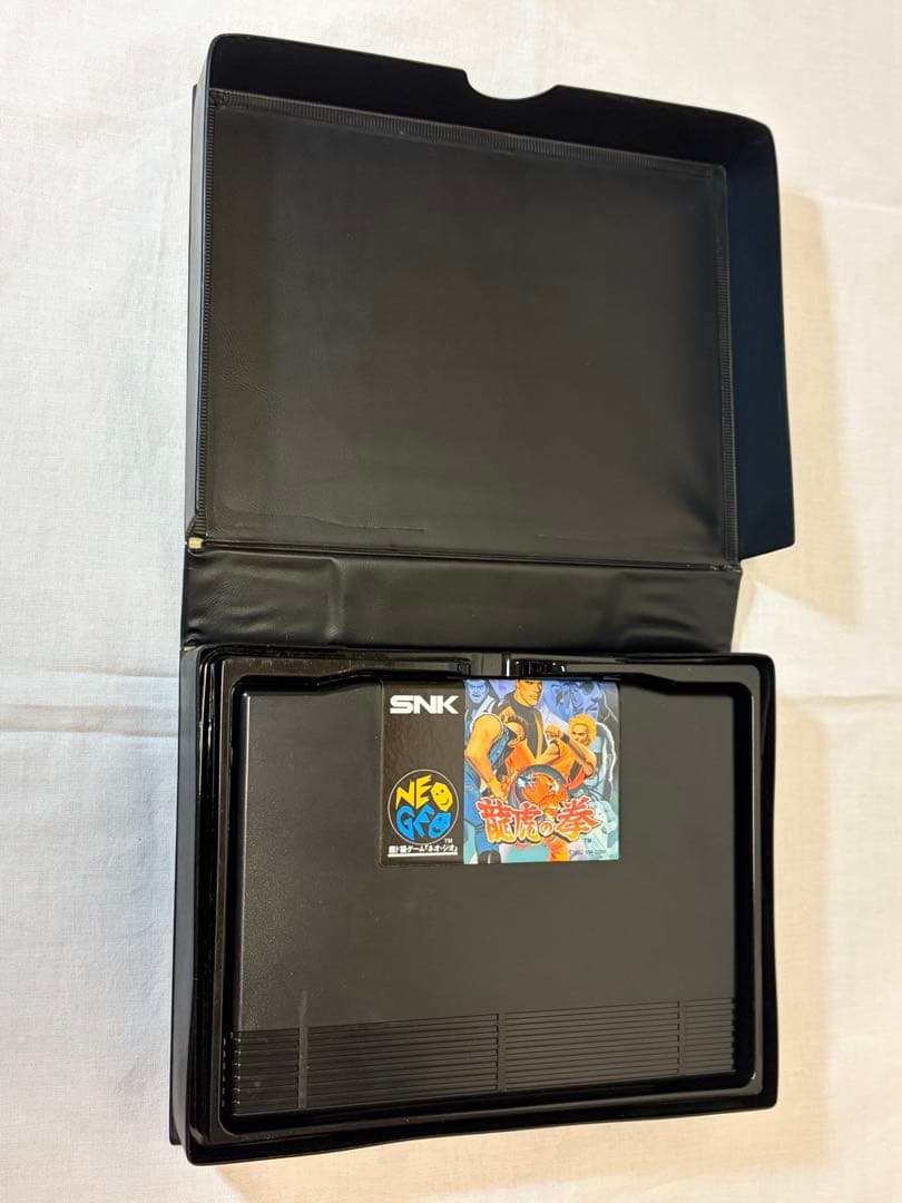 【ネオジオROM】龍虎の拳2本セットSNK 箱説付 動作確認済