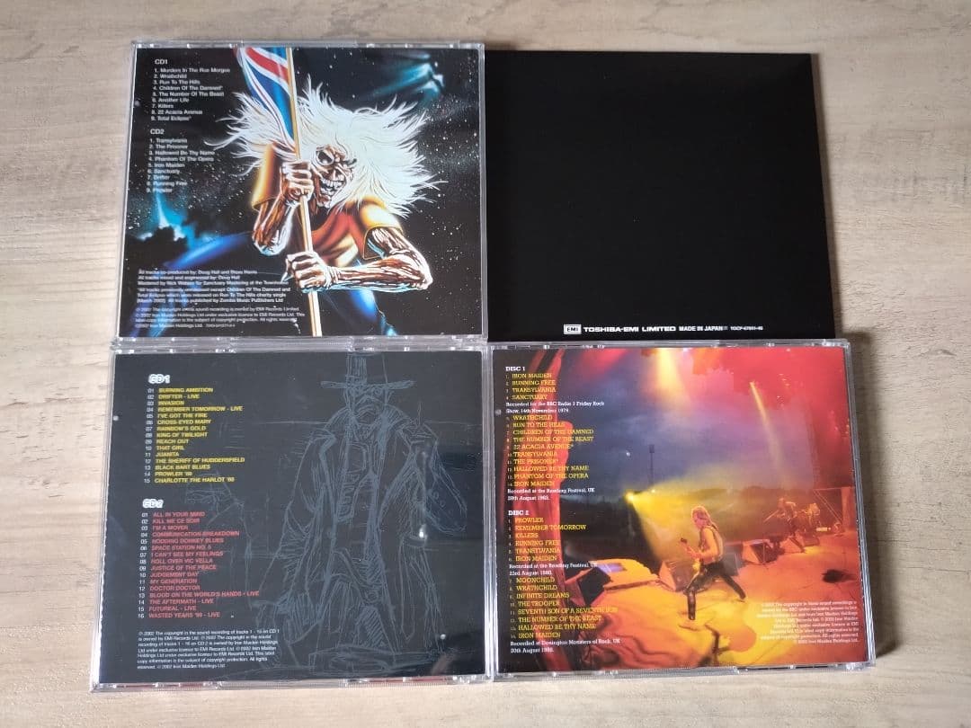 Iron Maiden エディ 金属製ケース