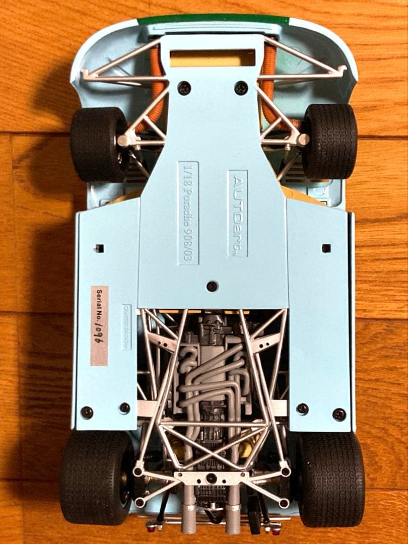 Gulf-Porsche 908/03 1971年Gulfカラー#2ミニカー