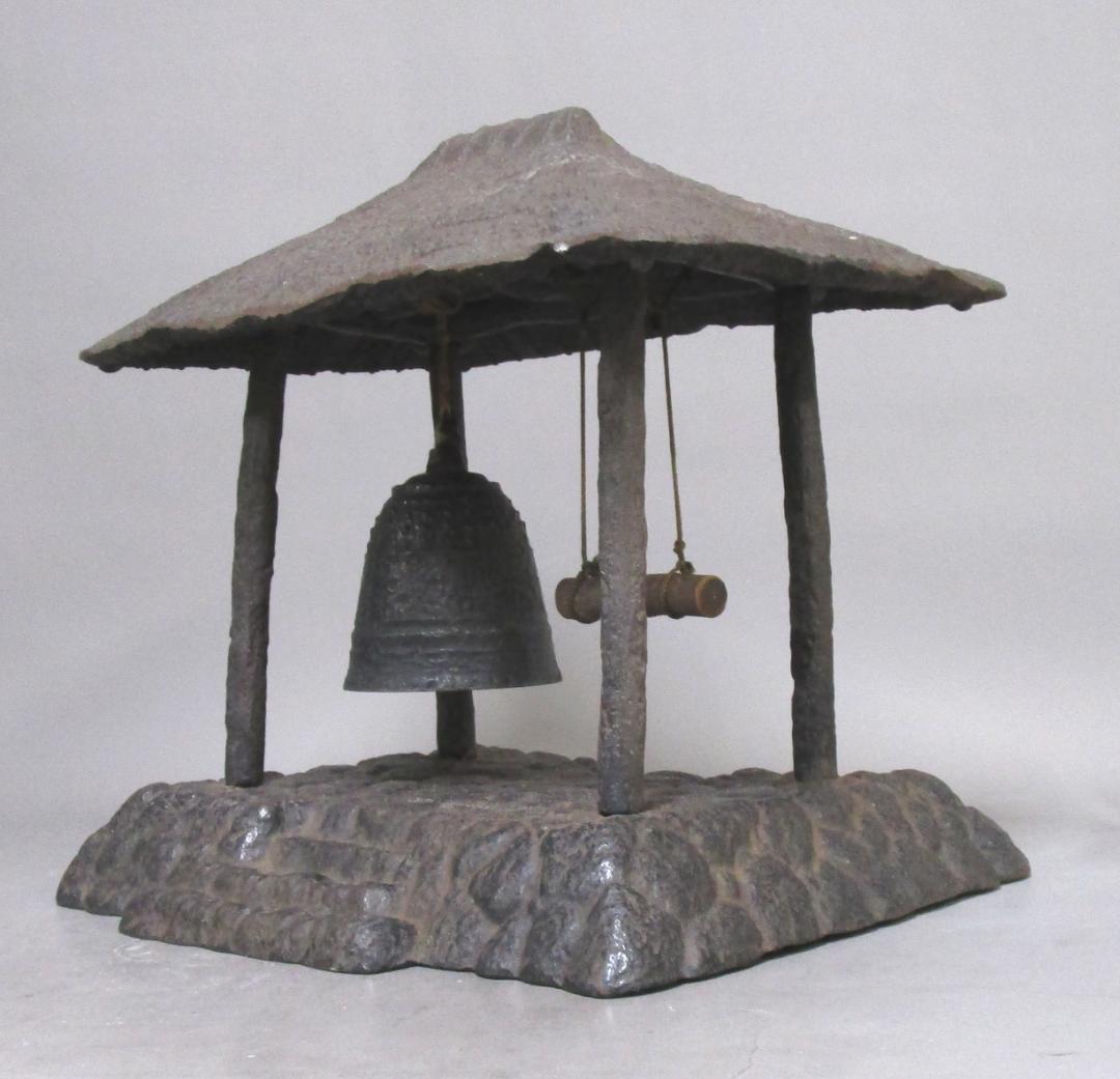 鐘楼／鐘撞堂　中型置き物