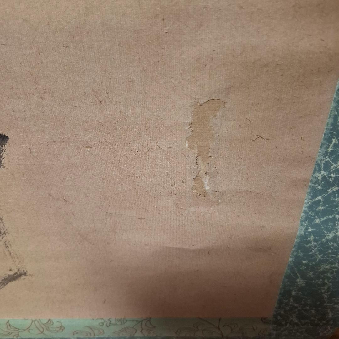 【掛軸】春木南溟「鳥図」共箱付き