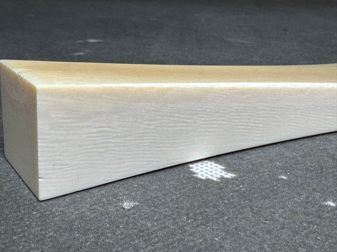 極上　三味線　撥　バチ　天然素材　和楽器　民謡　アンティーク　細密