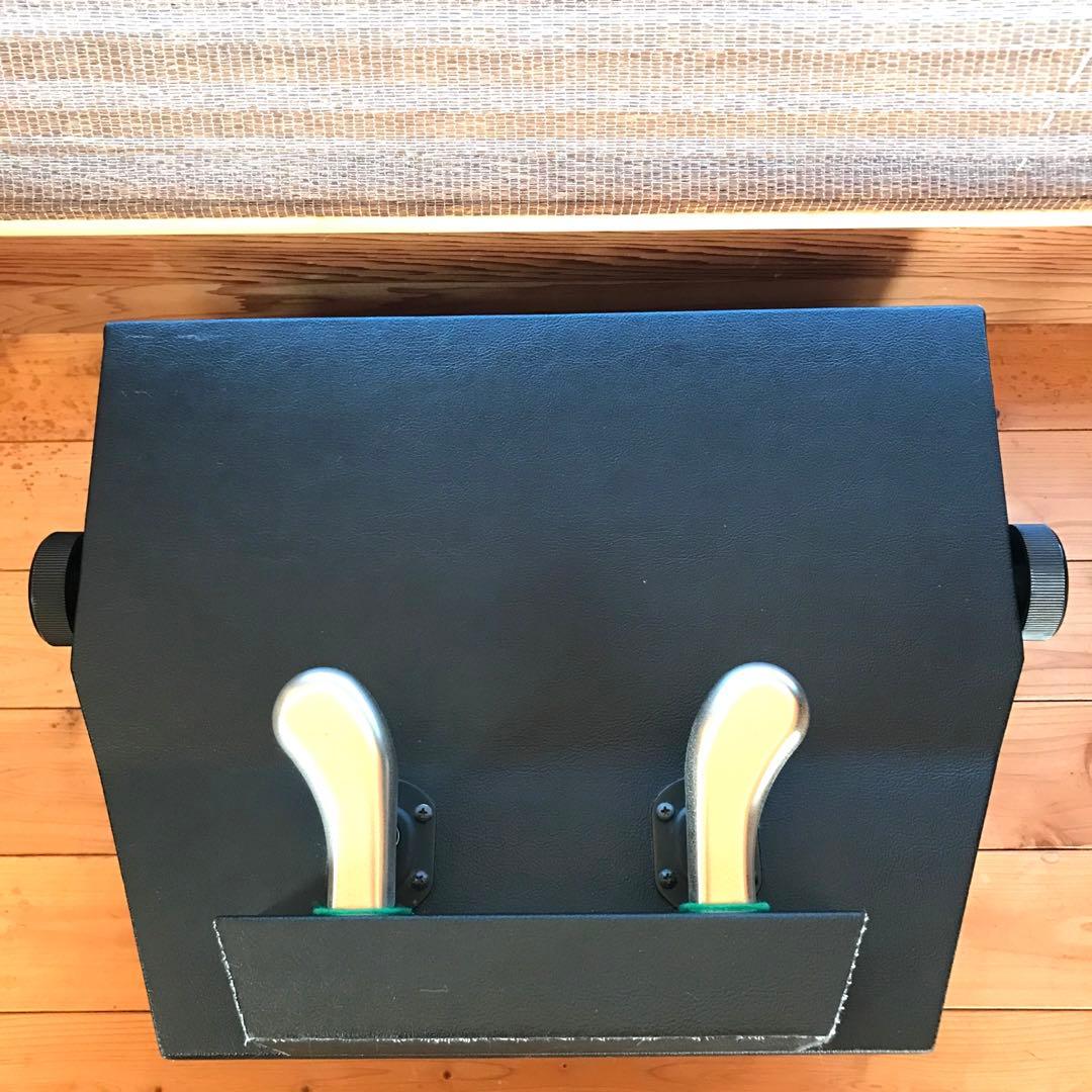 PEACOCKダブルペダル ピアノ補助ペダル ブラック