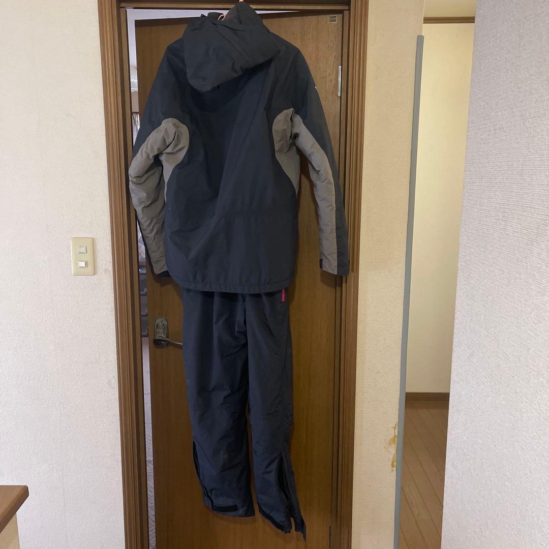 ダイワ　レインマックス　レインウェア ブラック/グレー サイズL DW-3407