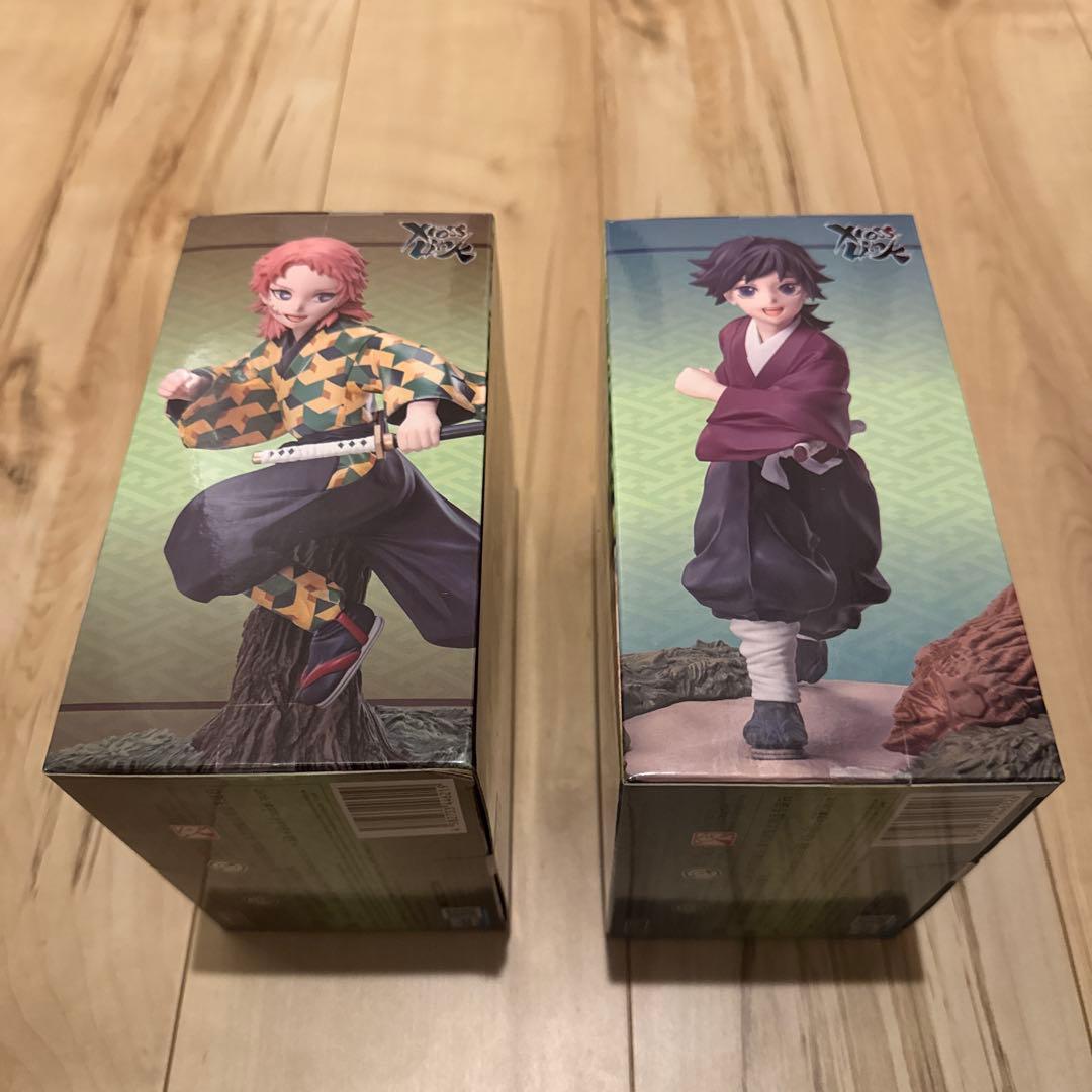 鬼滅の刃XrossLink 幼少期の冨岡義勇　錆兎 フィギュア