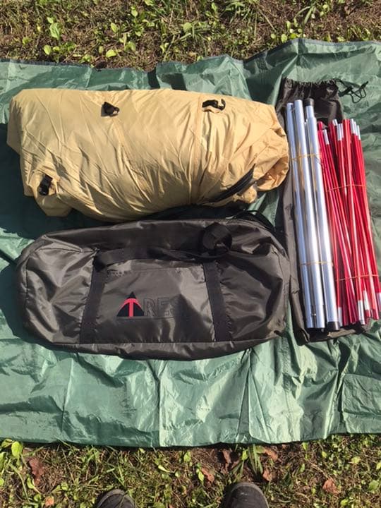 【美品・廃盤品】オガワキャンパル　トレス　ハーフインナーセット