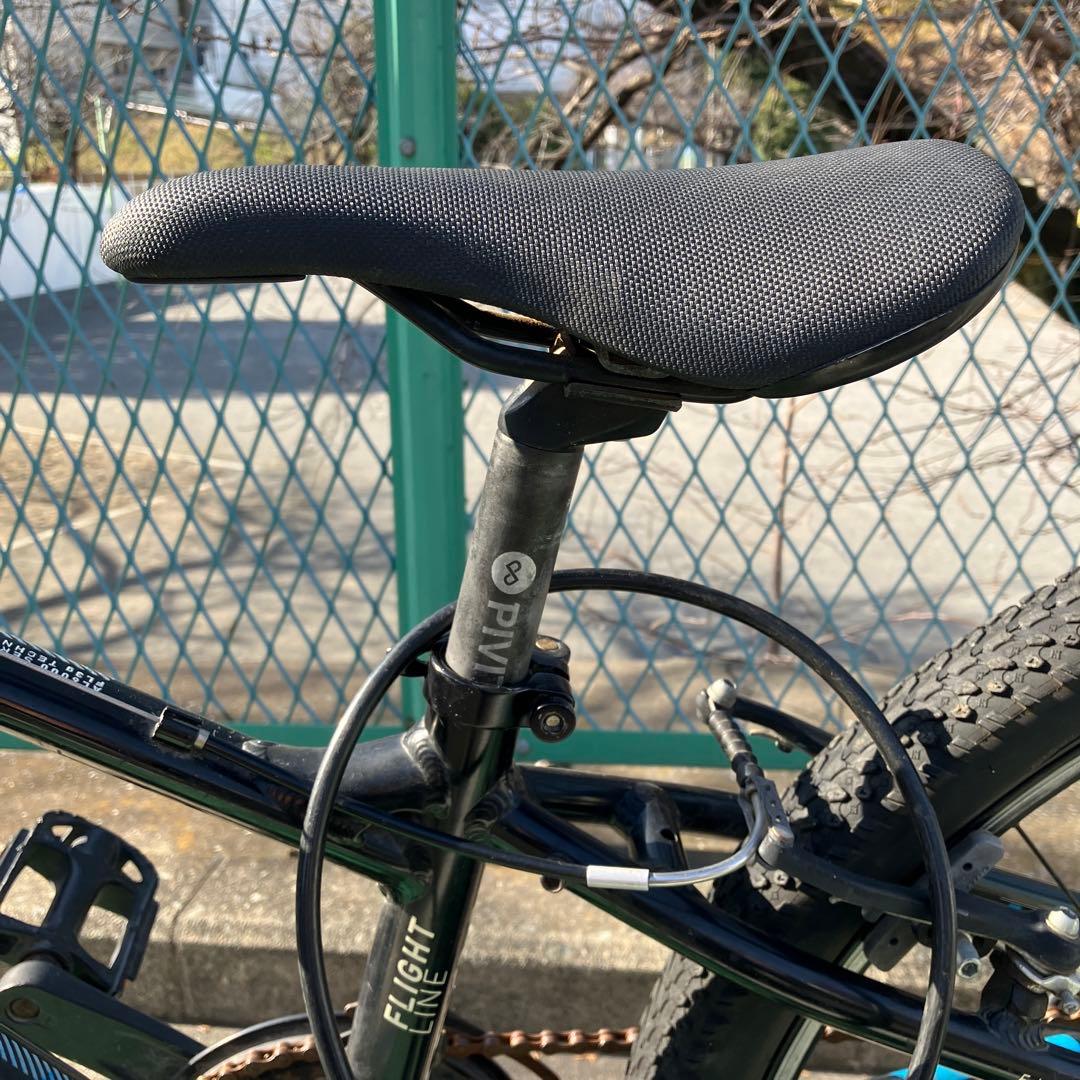 HARO ジュニアスポーツ自転車 24インチ ブラック/ブルー