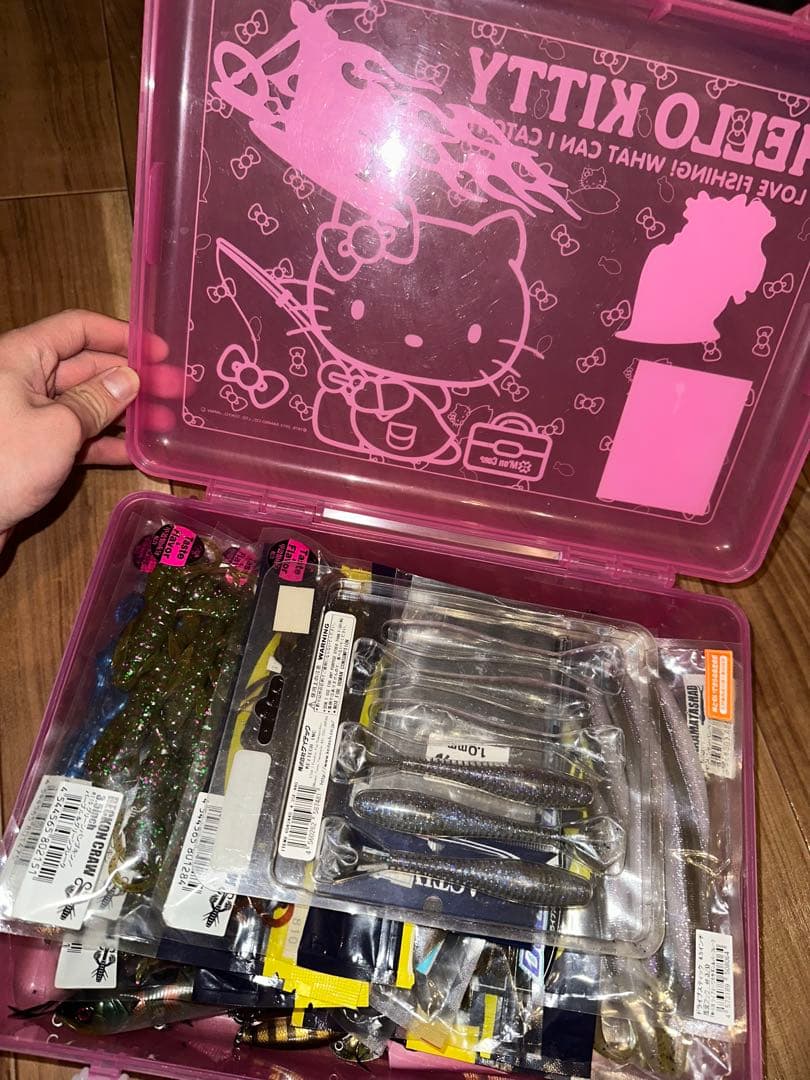 バス釣り引退セット ルアーワーム小物