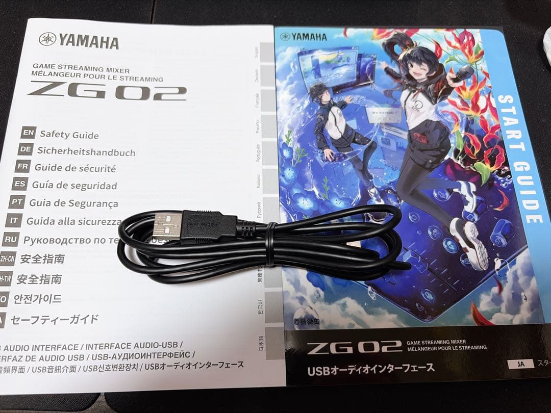 YAMAHA ZG02 オーディオインターフェイス