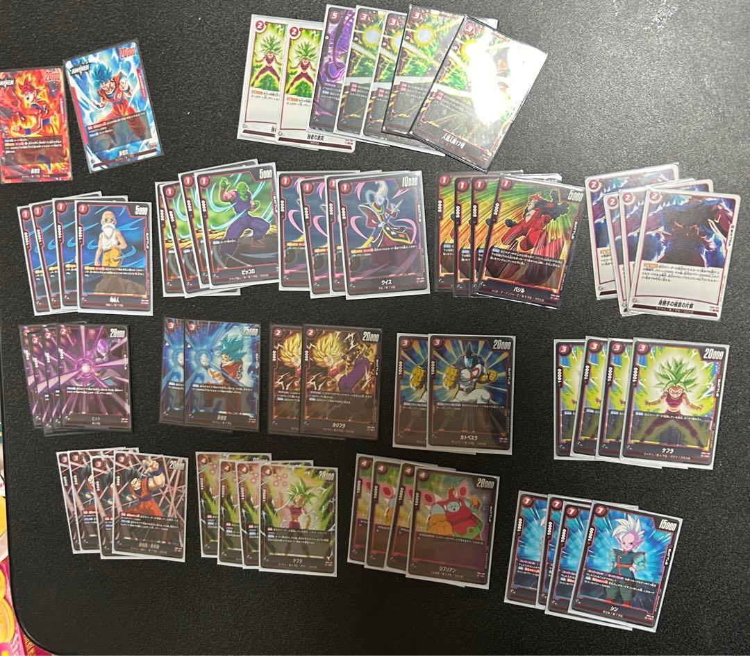 フュージョンワールド赤ゴッドデッキ　赤悟空デッキ　おまけあり