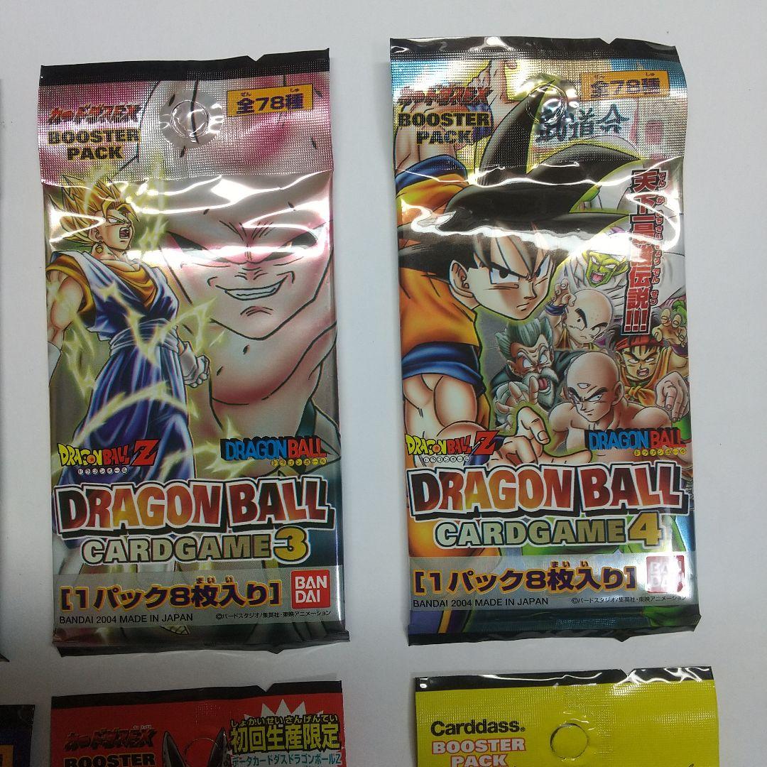ドラゴンボールカードダス１～１０ 未開封１０パック メルカリ出品