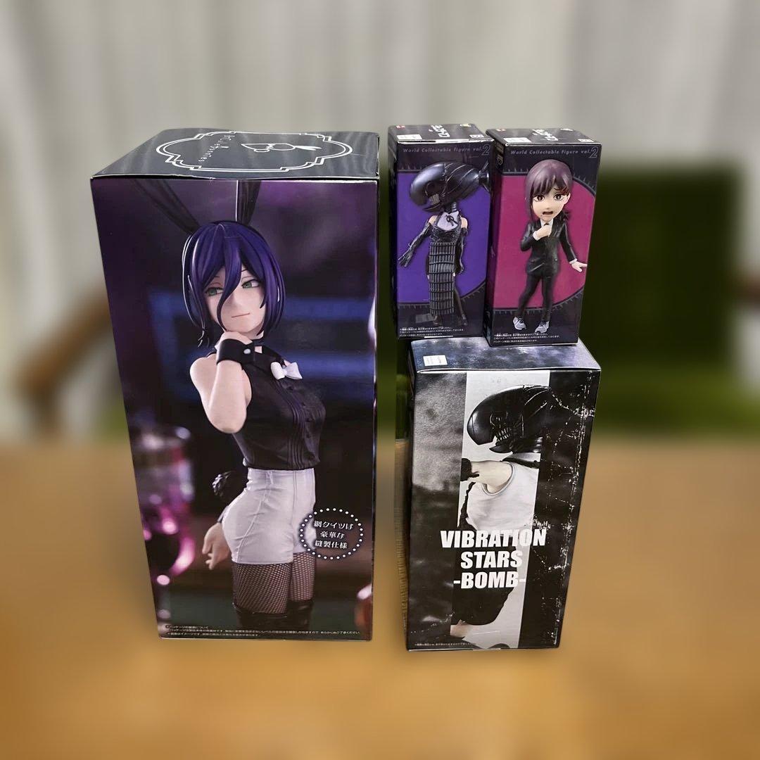 劇場版「チェンソーマン レゼ篇」フィギュア4点まとめ売り