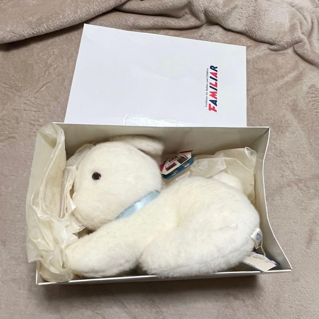 【レア品】 ファミリア　 うさぎ　ぬいぐるみ　レトロ　ビンテージ 紙タグつき