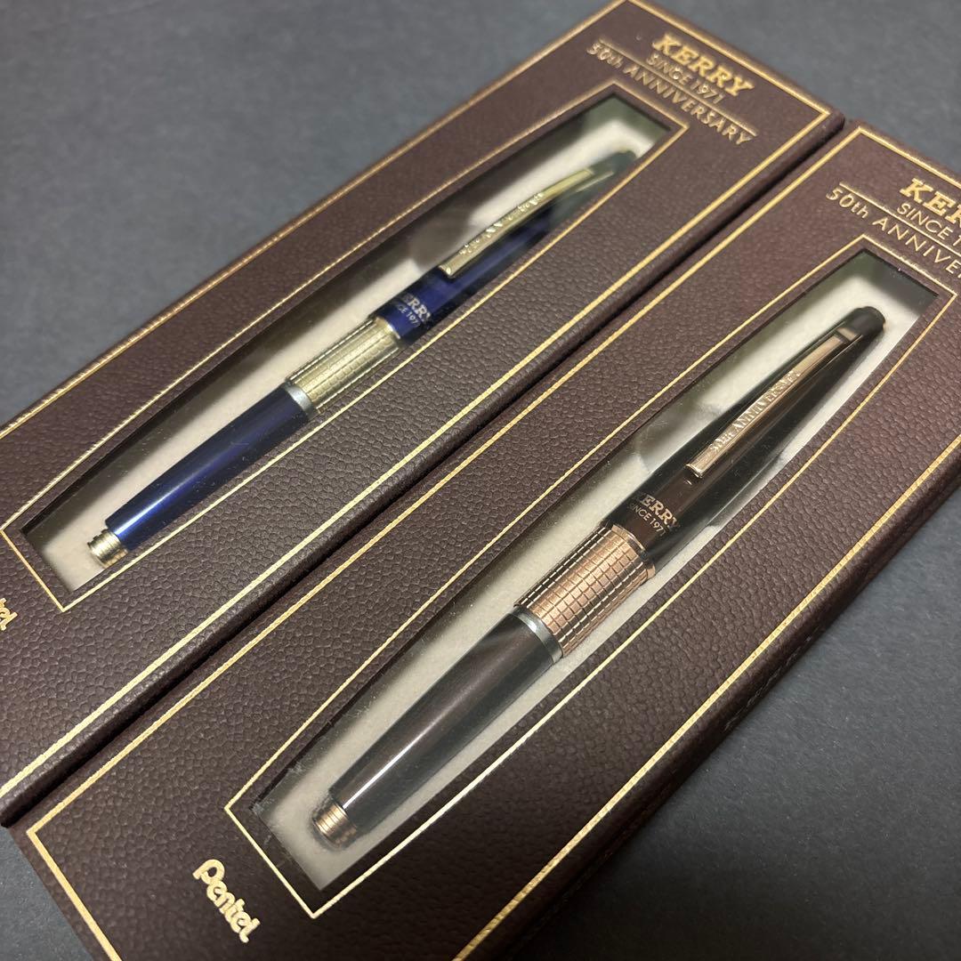 ブルーのみ ぺんてる 万年ケリー ケリー シャーペン 限定 50周年