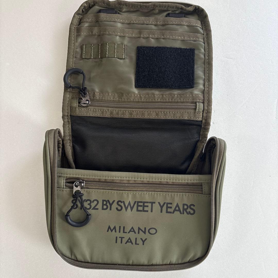 フォロー割引あり　新品定価13200円　SY32 ゴルフ カートポーチ　カーキ