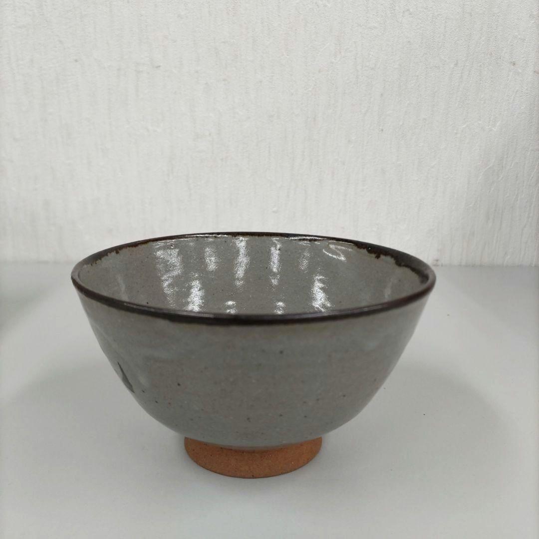 絵唐津　楽山窯　抹茶茶碗　D293