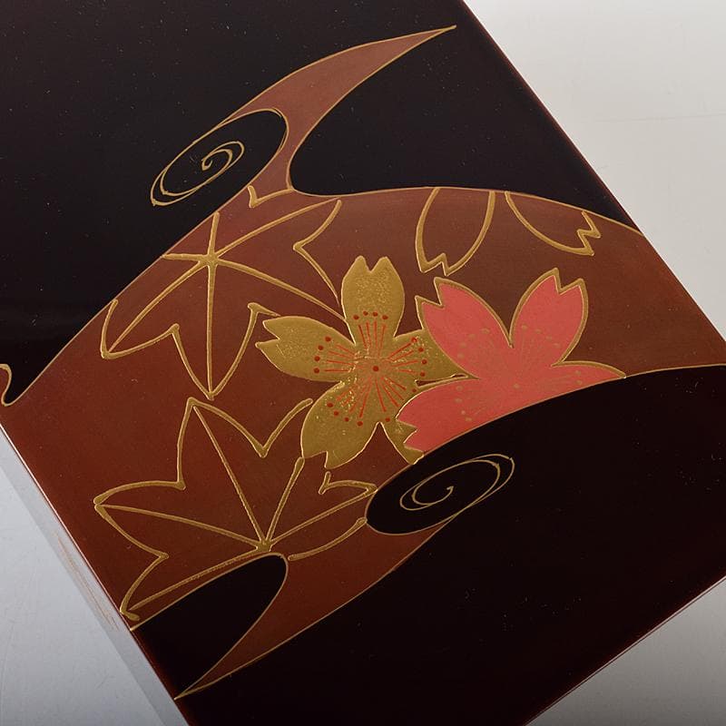 茶道具　利休茶箱　京焼　川添寿楽造　茶碗　飛青磁振出など　九点一式　VR8704