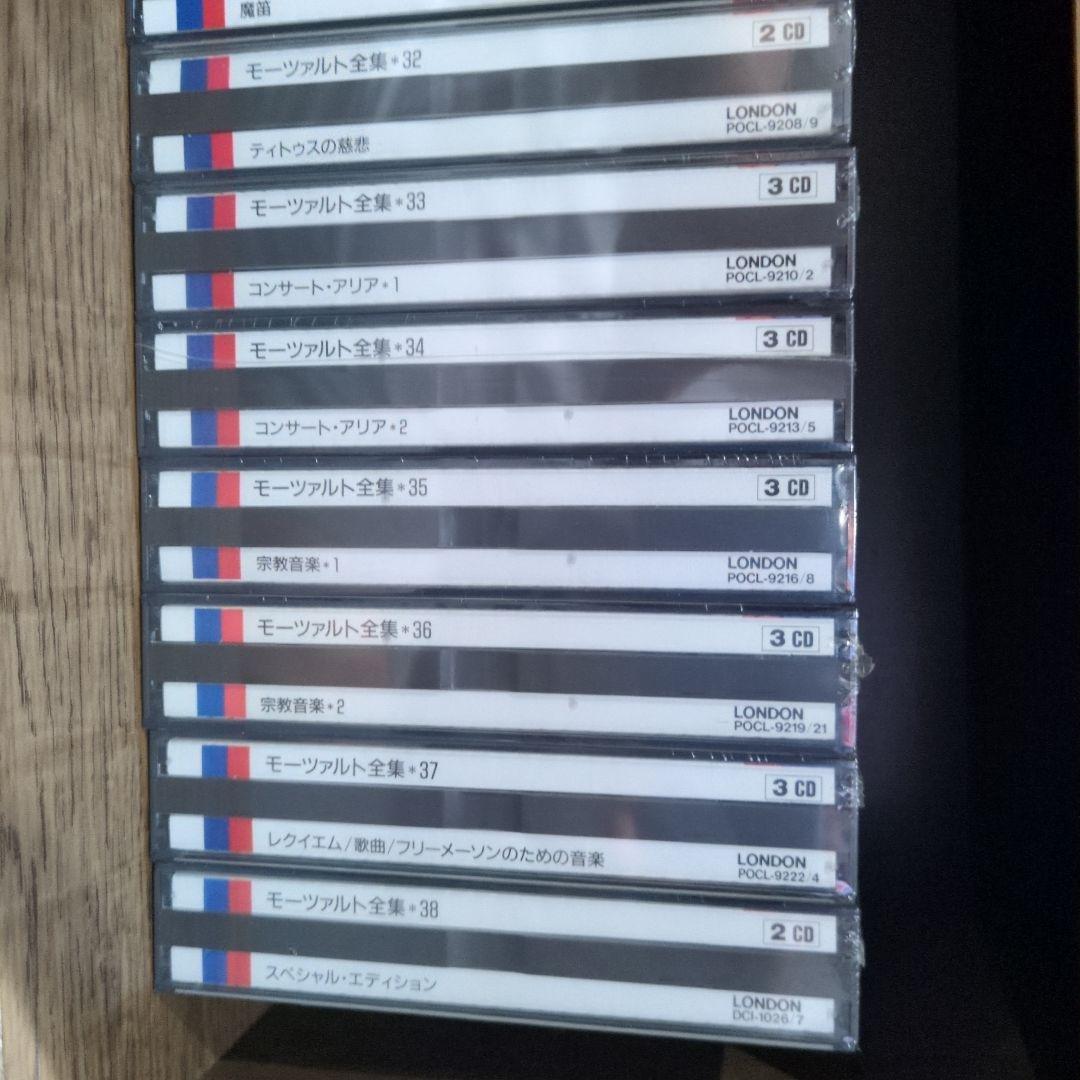 モーツァルト全集 1-38 （128枚CDセット）