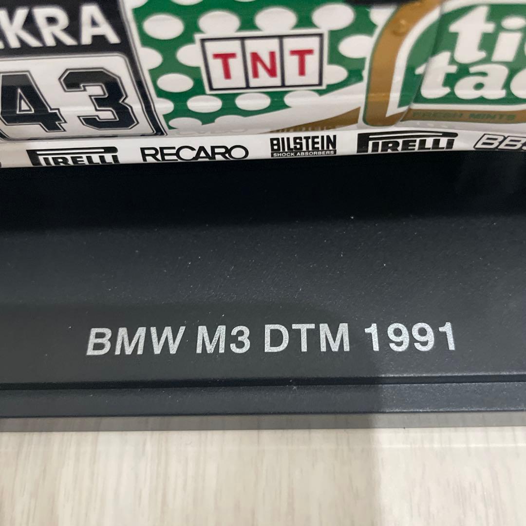 AUTO art 1/18  M3(E30) DTM 1991 ミニカー