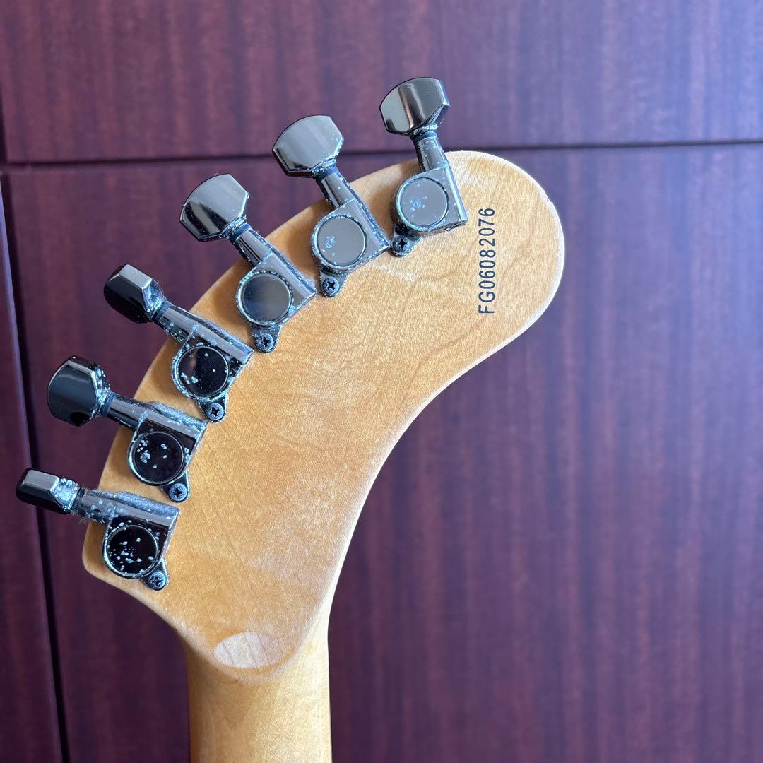 FERNANDES ZO-3エレキギター ブラック（左利き用）