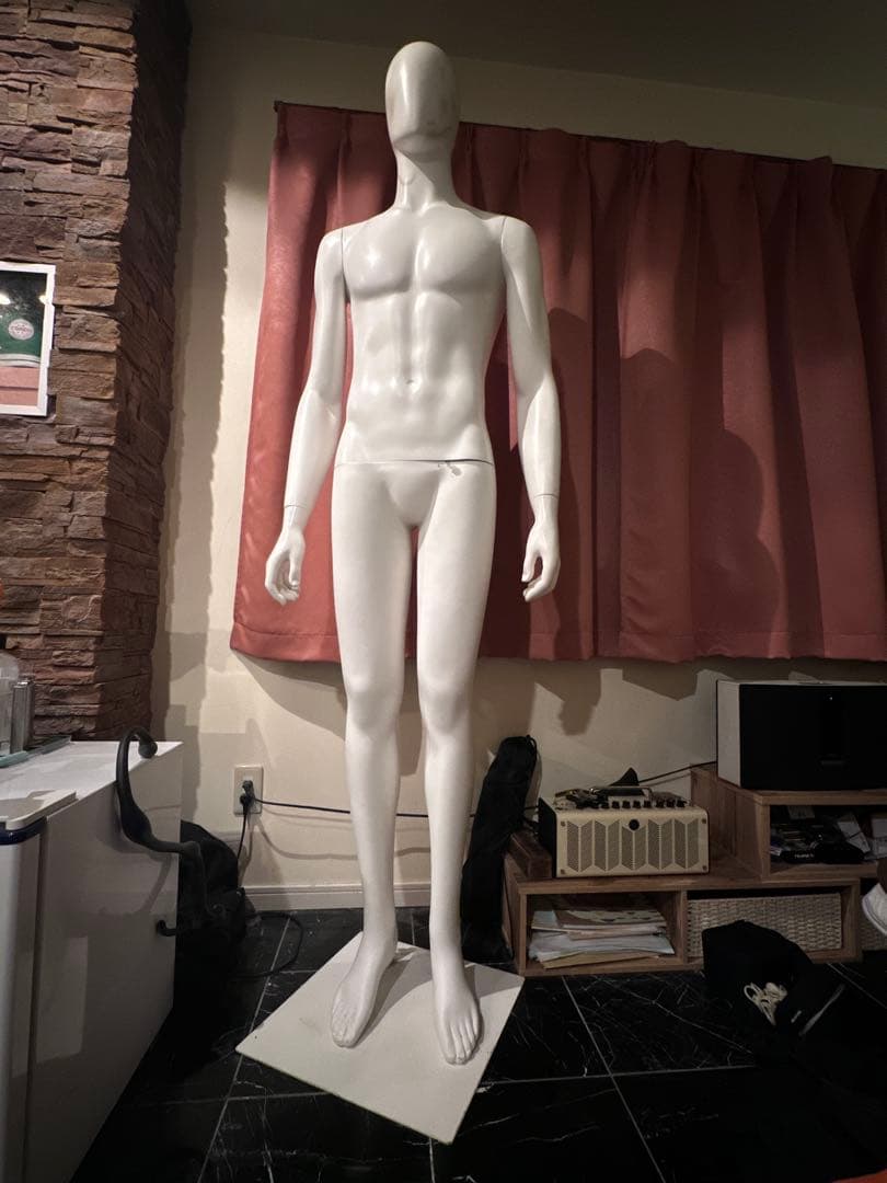 JIL SANDER 男性全身マネキン トルソー ホワイト