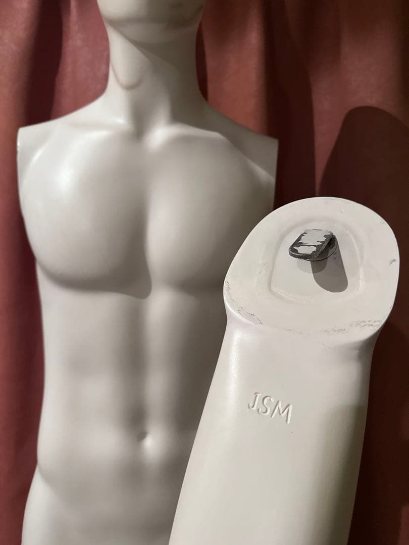 JIL SANDER 男性全身マネキン トルソー ホワイト