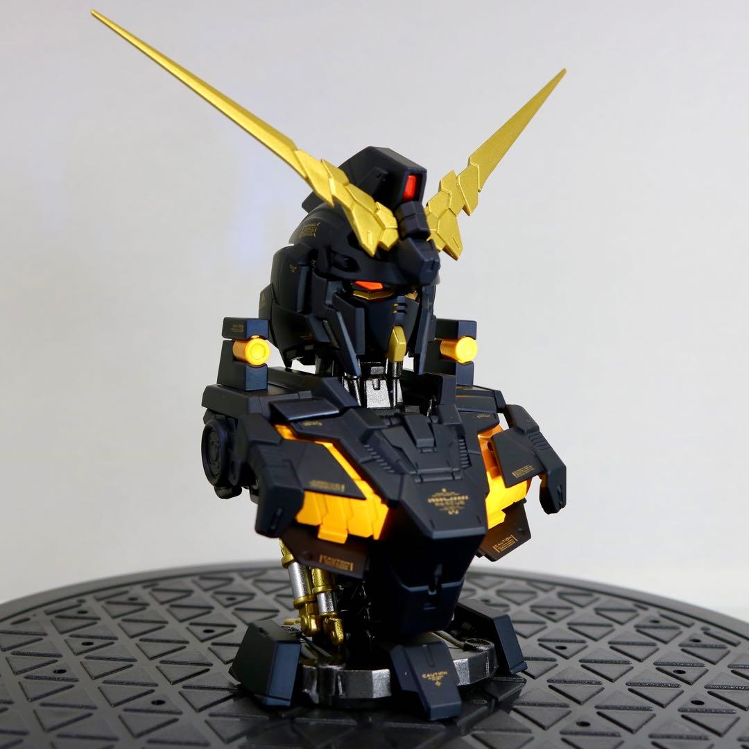 メカニカルバスト バンシィ デストロイモード ガンプラ 塗装済み