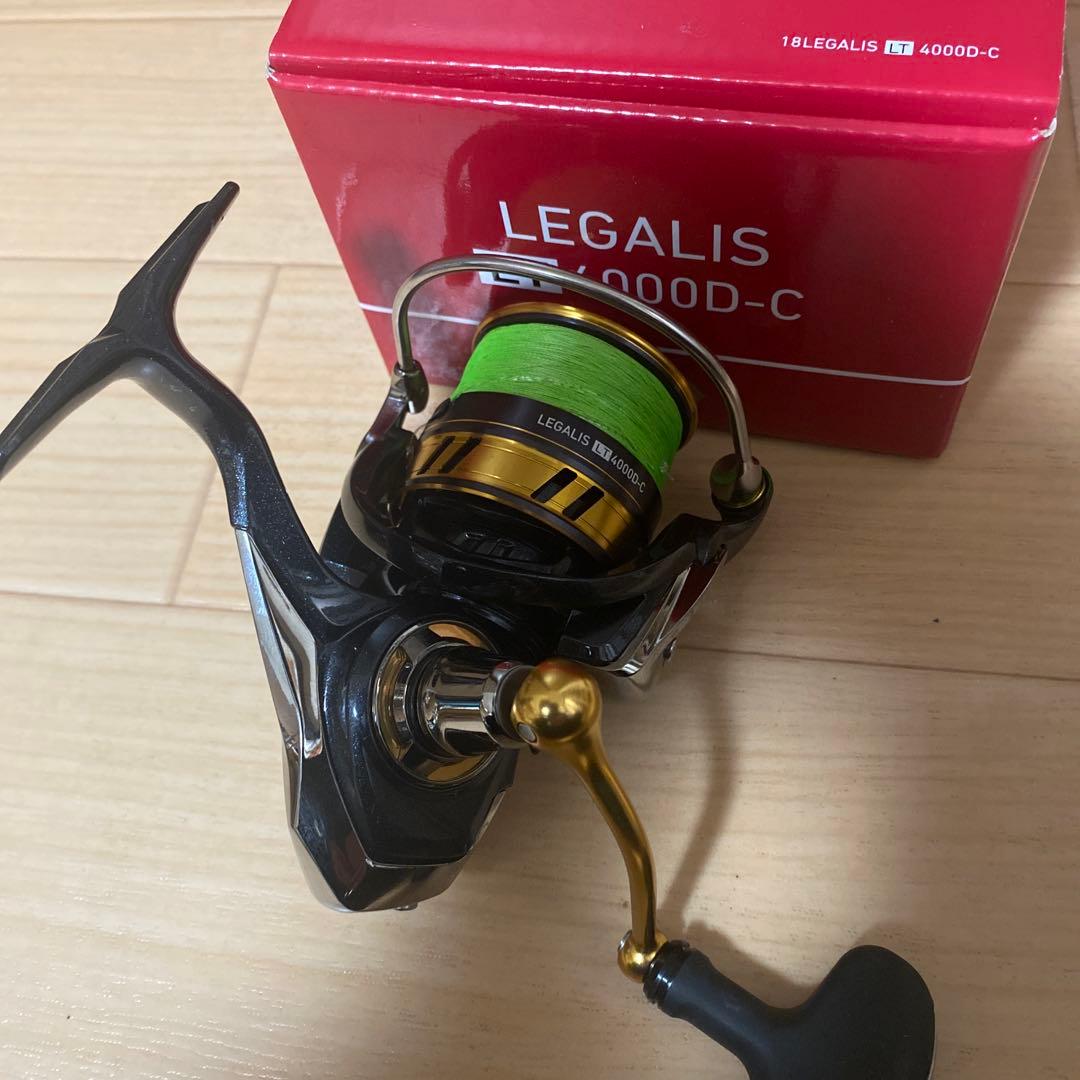 未使用品ダイワレガリスLEGALIS LT 4000D-C PE.リーダー付