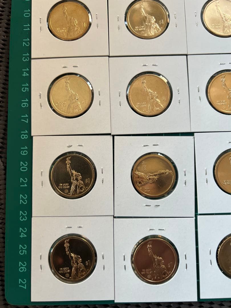 外国硬貨　アメリカ硬貨　州別26枚