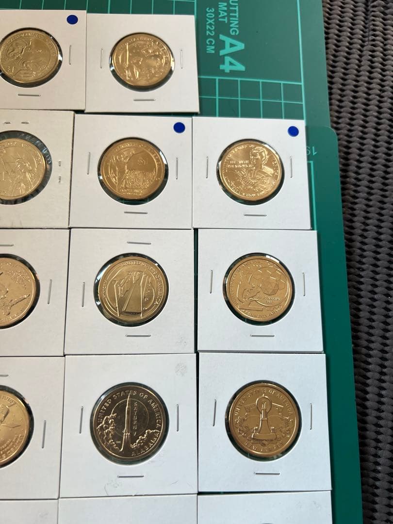 外国硬貨　アメリカ硬貨　州別26枚