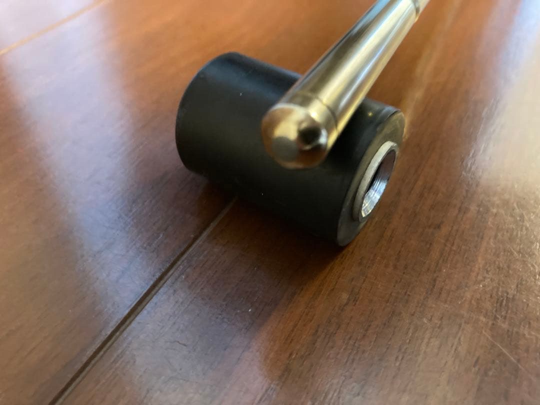 コントラバス エンドピン　タングステン入り真鍮／先端真鍮