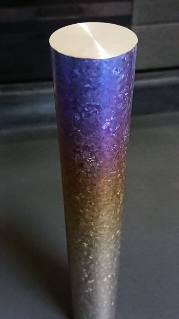 結晶化チタン・シリンダーロッド (チタン合金) ティマスカス Timascus