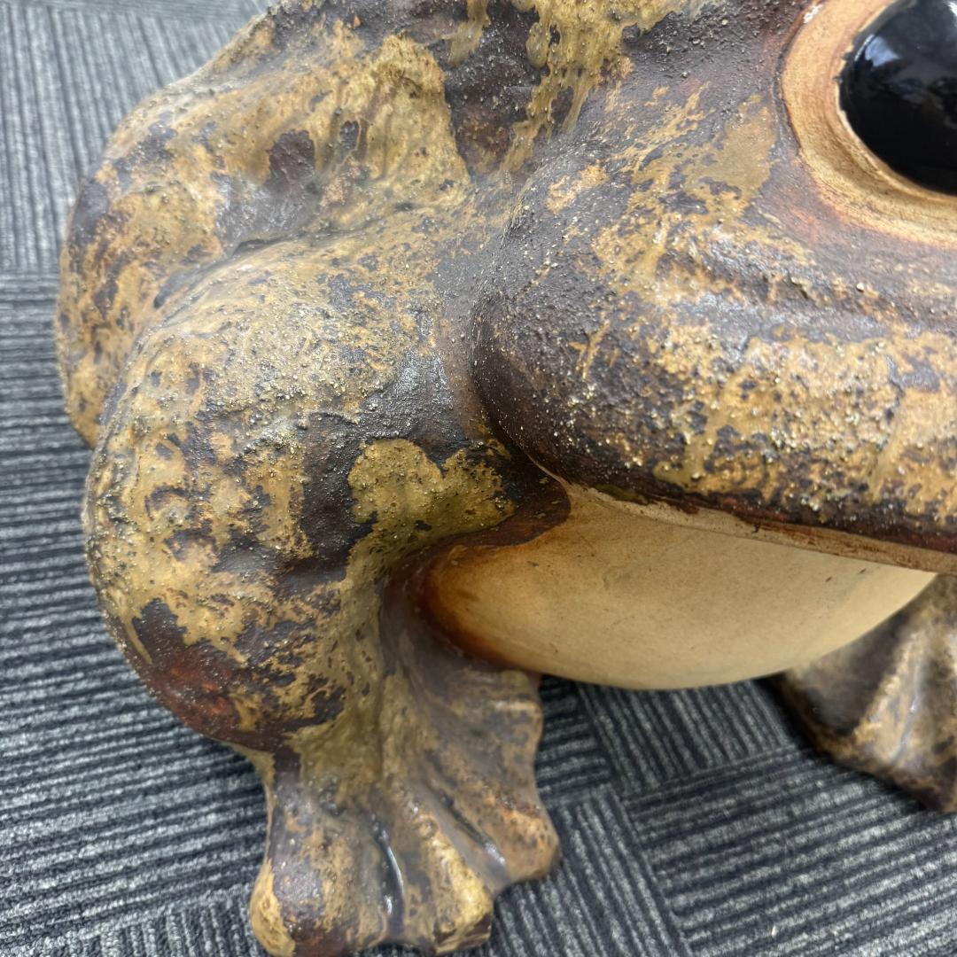 信楽焼 親子蛙 かえる 置物 蛙 カエル 縁起物