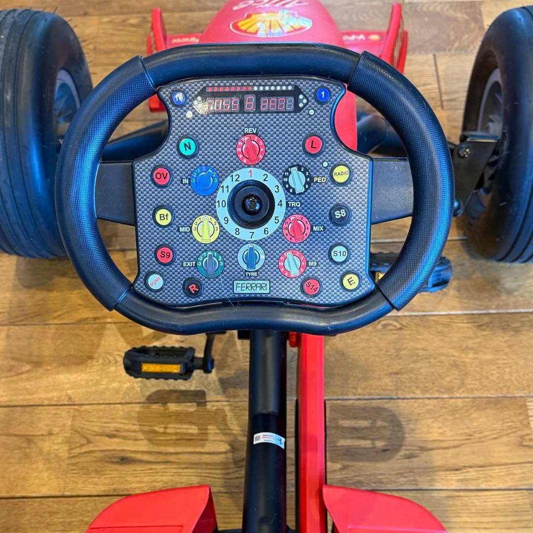 Ferarri F1　フェラーリ公認　ペダルカー　ベルク社製 フェラーリ公式