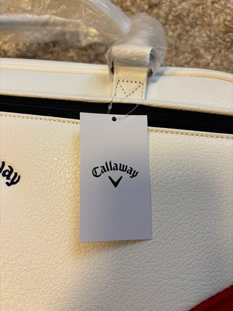 Callawayゴルフボストンバッグ　ホワイト