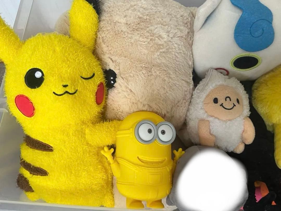 ぬいぐるみセット ピカチュウ ミニオン ビッグバード クッキーモンスターなど