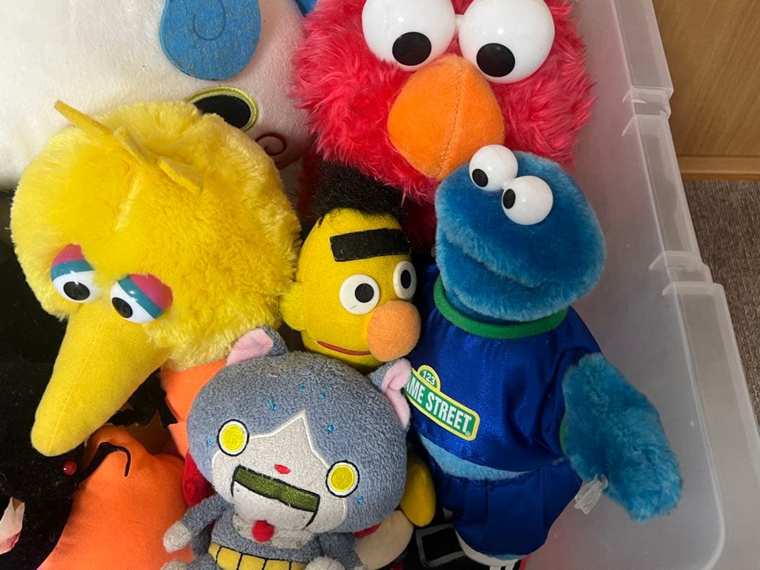 ぬいぐるみセット ピカチュウ ミニオン ビッグバード クッキーモンスターなど