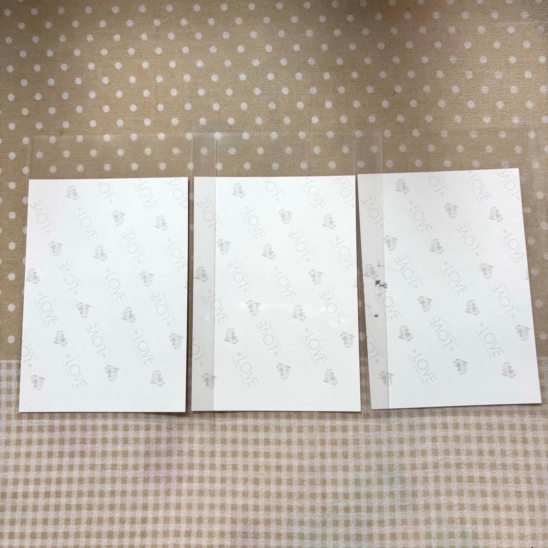 =LOVE イコラブ　佐々木舞香　直筆 サイン入り　生写真 コンプ セット