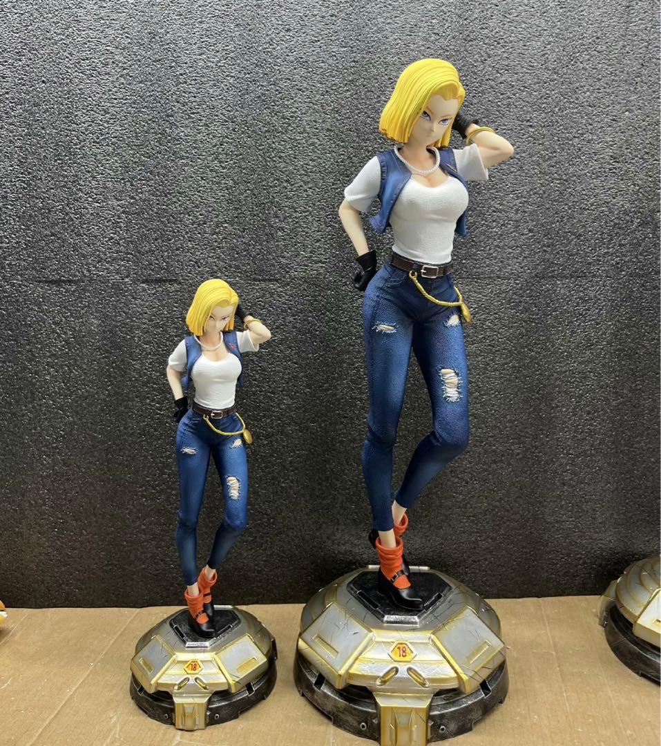 ドラゴンボール 1／4スケール 人造人間18号 フィギュア ガレージキット