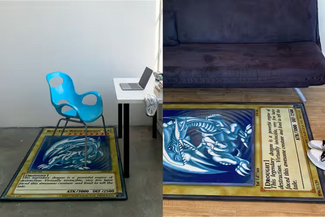 ブルーアイズ・ホワイト・ドラゴン ラグ　未使用 激レア