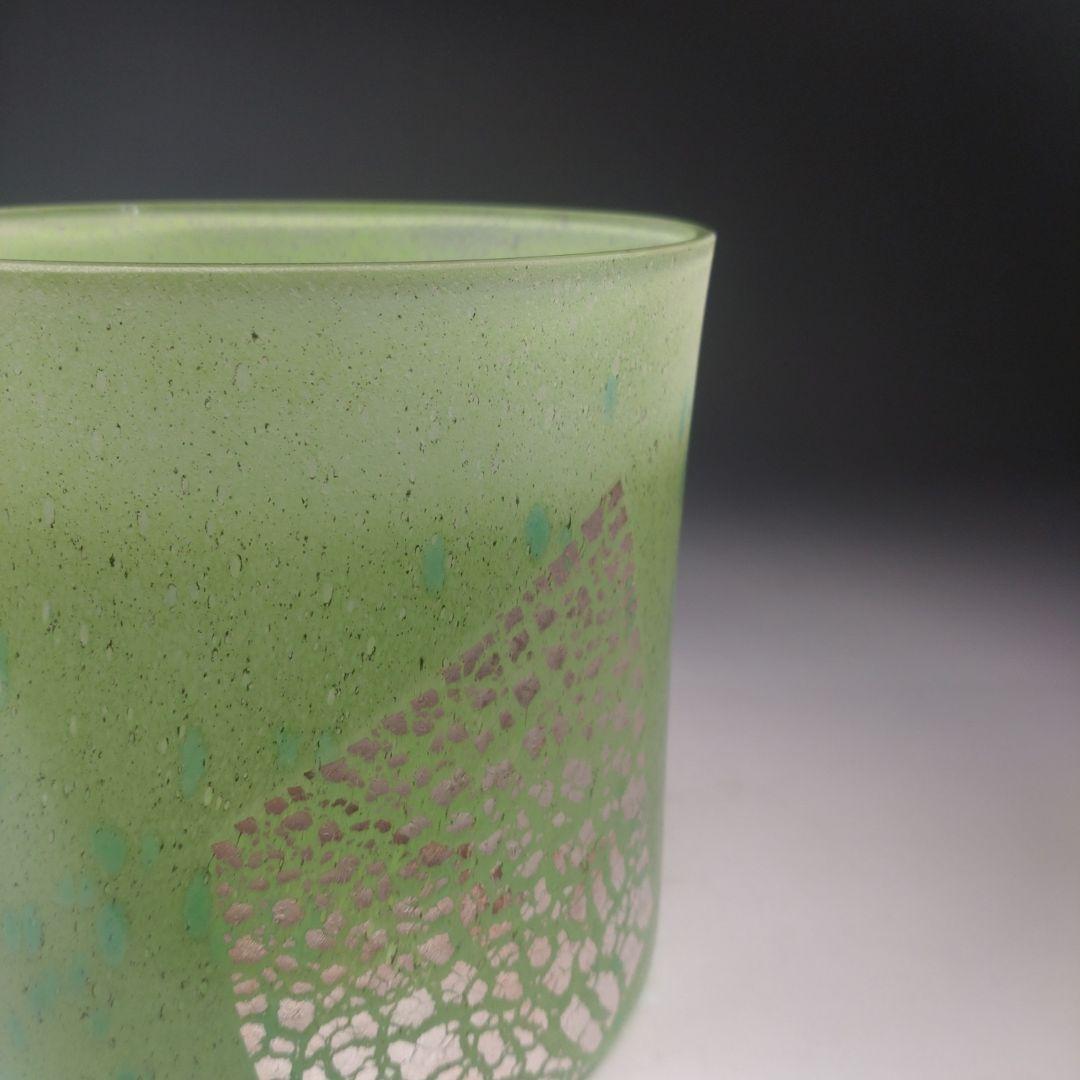 イ225 水指『平井　依』『硝子ガラス　水指　共箱』茶道具