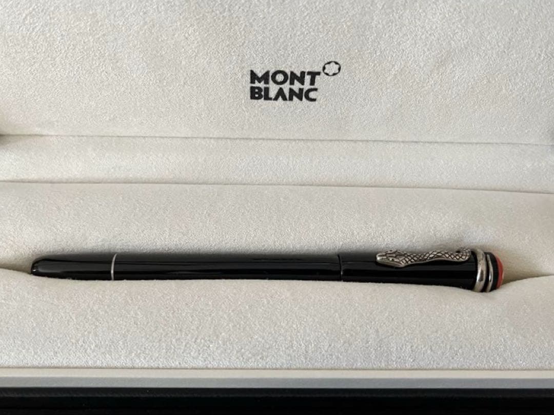モンブラン　ヘリテイジコレクション　ルージュ・エ・ノワール　ローラーボールペン