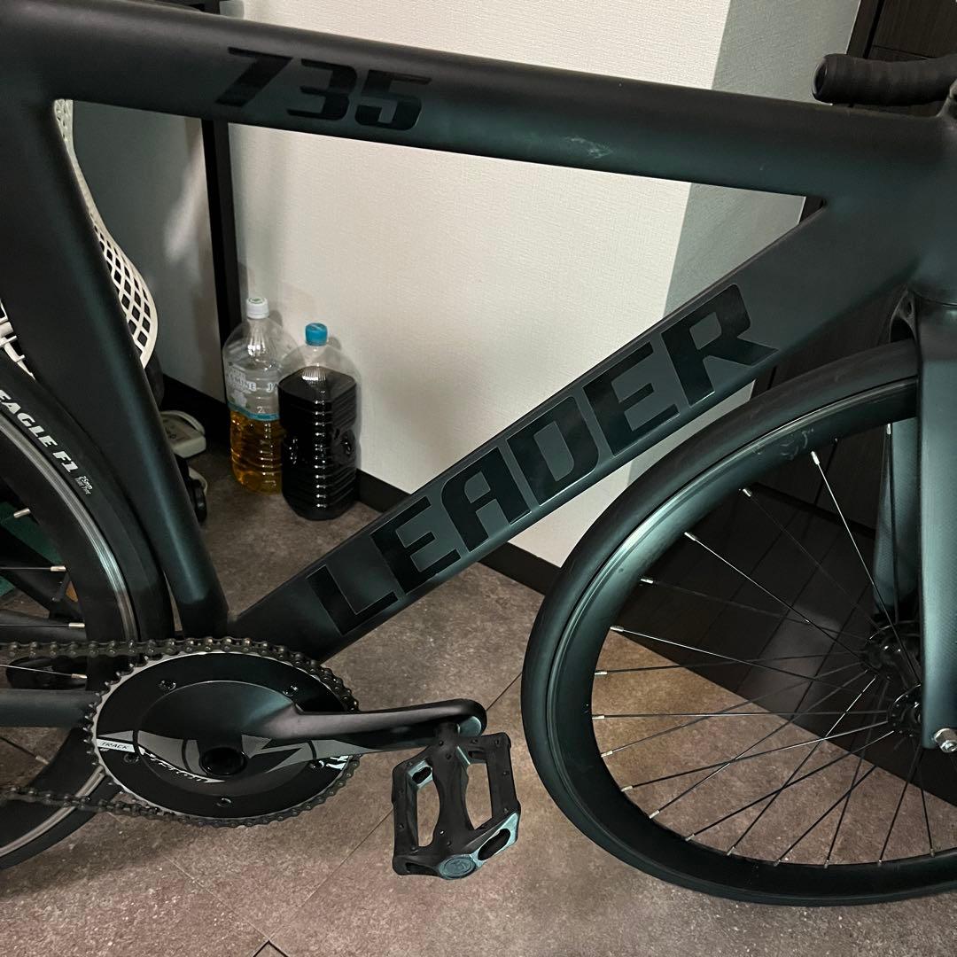 リーダーバイク　735 Mサイズ　BLACK LEADER BIKE
