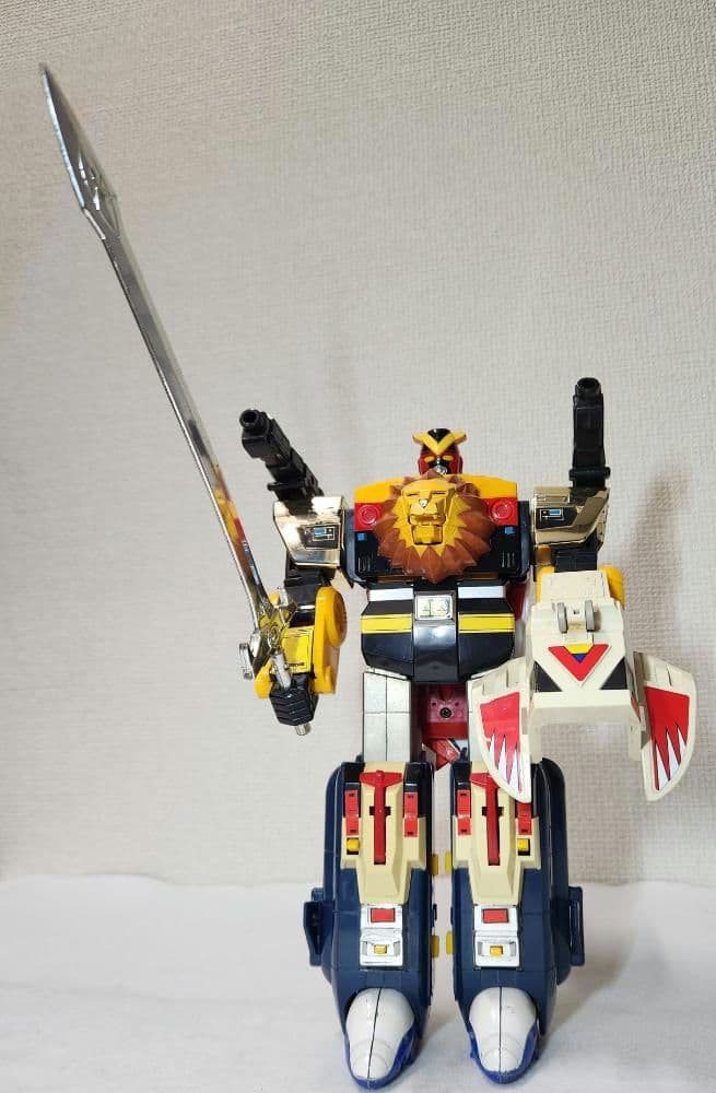 バンダイ　鳥獣戦隊ライブマン　DX超合金 　スーパーライブロボ　ライブボクサー