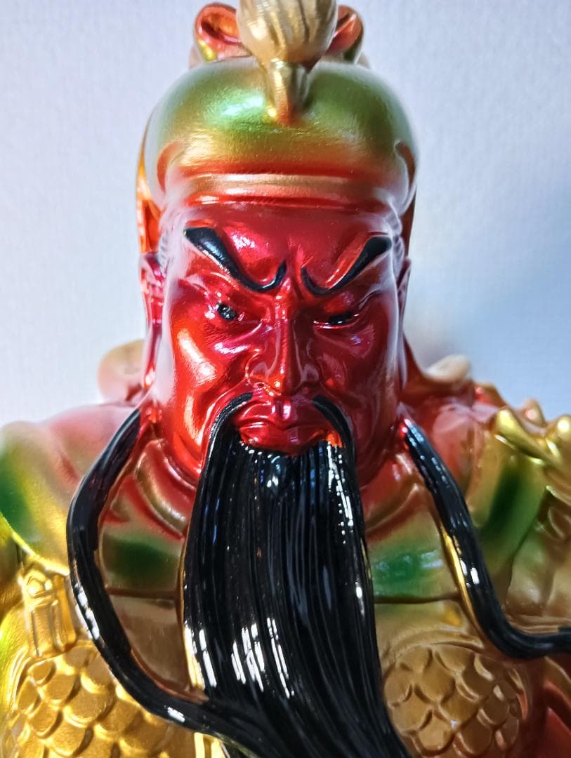 武将の置物 関羽像三国志 50cm必勝祈願　邪気払い　　縁起物