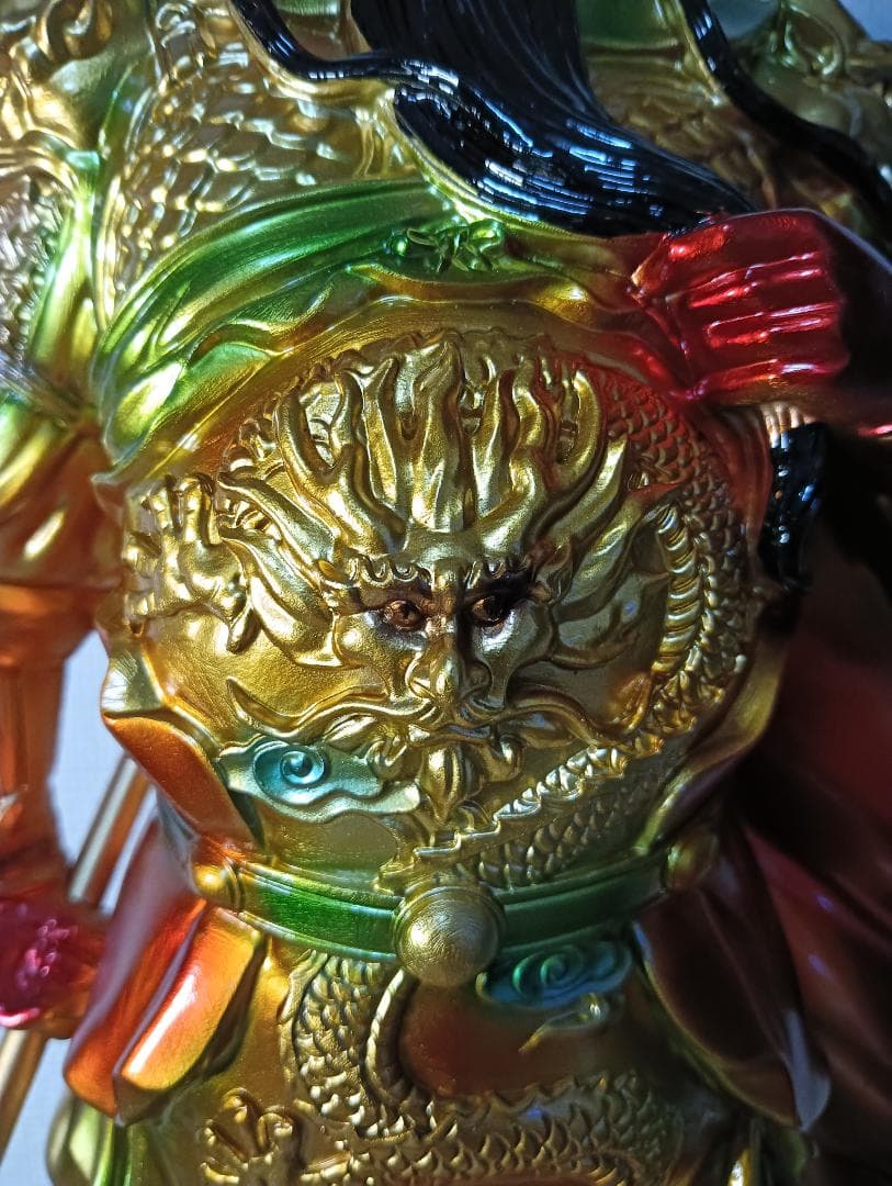 武将の置物 関羽像三国志 50cm必勝祈願　邪気払い　　縁起物