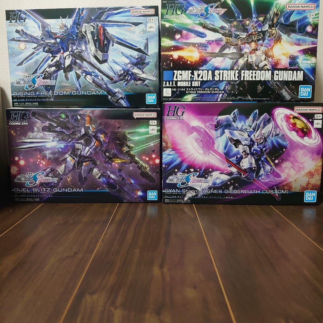 HG ストライクフリーダム　ライジング　デュエルブリッツ　ギャンシュトロノーム