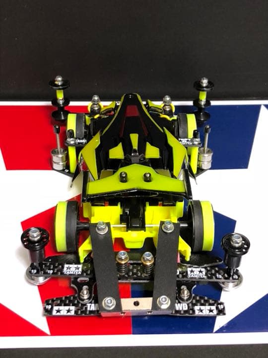 ミニ四駆 完成品 MA カスタムマシン アズールMK-3 ゼロワン仕様